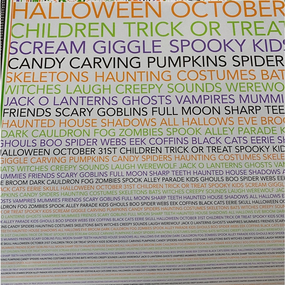 π»π DOODLEBUG DESIGN HALLOWEEN THEMED SCRAPBOOK PAPER BUNDLE & STICKERS! - Picture 12 of 15